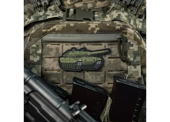 Нашивка M-Tac LEOPARD 2 PVC Olive Фото 2
